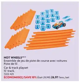 Home Hardware Car & track playset offer