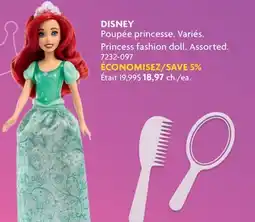 Home Hardware DISNEY Princess fashion doll offer