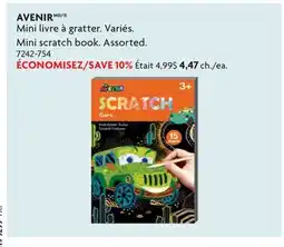 Home Hardware Mini scratch book offer