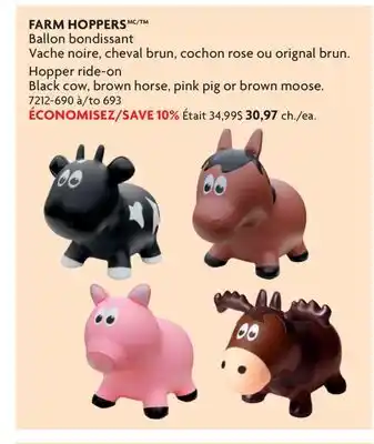 Home Hardware Hopper ride-on offer