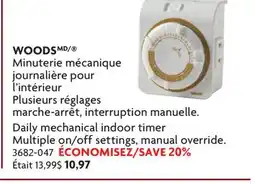 Home Hardware Daily mechanical indoor timer offer