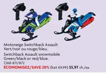 Home Hardware Switchback Assault snowmobile offer