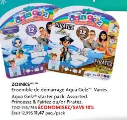 Home Hardware Aqua Gelz Starter Pack Princess & Fairies offer