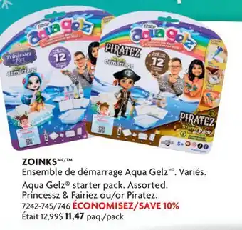 Home Hardware Aqua Gelz Starter Pack Princess & Fairies offer