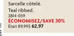 Home Hardware Heated Ribbed Throw offer