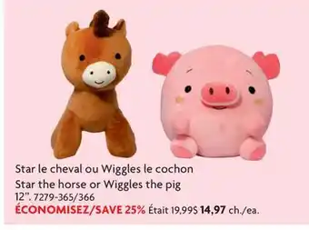 Home Hardware Star the donkey or Waddles the duck offer