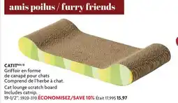 Home Hardware Cat lounge scratch board Includes catnip offer