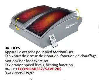 Home Hardware MotionCiser foot exerciser offer