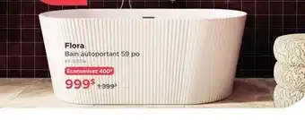 Bath Depot Bain autoportant 59 po Flora offer