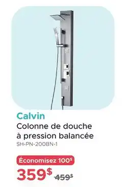 Bath Depot Colonne de douche à pression balancée Calvin offer