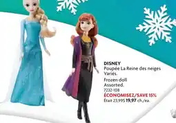 Home Hardware Frozen doll offer