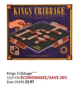 Home Hardware Kings CribbageMC offer