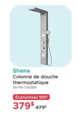 Bath Depot Colonne de douche thermostatique Shena offer