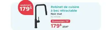 Bath Depot Robinet de cuisine à bec rétractable offer