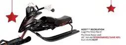 Home Hardware RECREATION Luge Pro Snow Racer offer