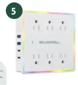 Home Hardware Multi power tap with LED offer