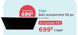 Bath Depot Flair Bain autoportant 59 po offer