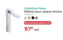 Bath Depot Collection Fame Robinet pour vasque chrome offer
