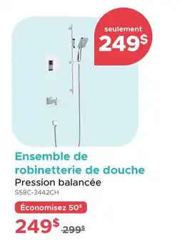 Bath Depot Ensemble de robinetterie de douche offer