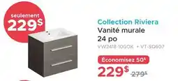 Bath Depot Vanité murale 24 po Collection Riviera offer