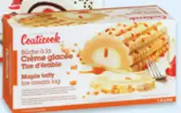 Walmart Coaticook ice cream logs offer