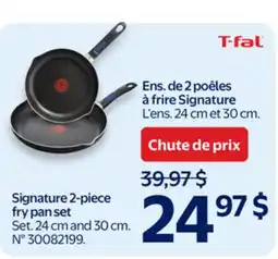 Walmart Signature 2-piece fry pan set offer