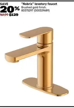 RONA Nobrix lavatory faucet offer