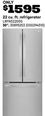 RONA 22 cu. ft. refrigerator offer