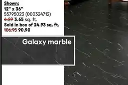 RONA Vinyl tiles offer