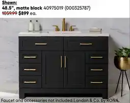 RONA 48.3 matte black offer