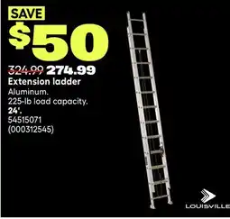 RONA LOUISVILLE Extension ladder offer
