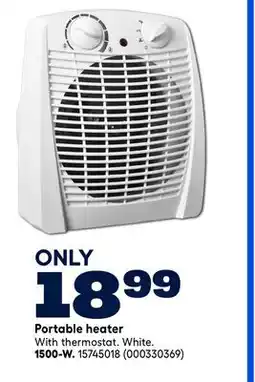 RONA Portable heater offer