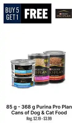 Ren’s Pets Depot Purina Pro Plan Cans of Dog & Cat Food offer