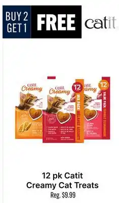 Ren’s Pets Depot 12 pk Catit Creamy Cat Treats offer
