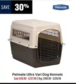 Ren’s Pets Depot Petmate Ultra Vari Dog Kennels offer