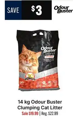 Ren’s Pets Depot Odour Buster Clumping Cat Litter offer