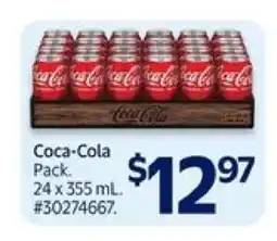 Walmart Coca-Cola Pack offer