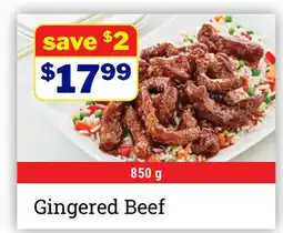 M & M Food Market Gingered Beef offer