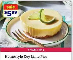 M & M Food Market Homestyle Key Lime Pies offer