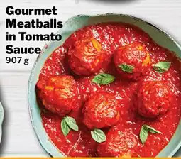 M & M Food Market Gourmet Meatballs in Tomato Sauce offer