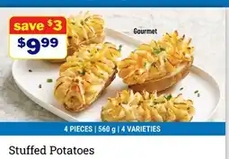M & M Food Market Stuffed Potatoes offer