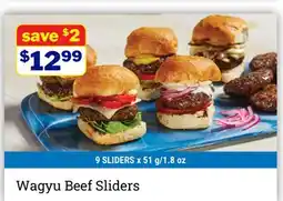 M & M Food Market Wagyu Beef Sliders offer