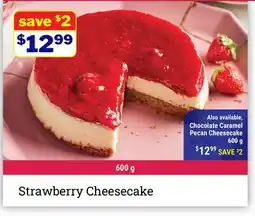 M & M Food Market Strawberry Cheesecake offer