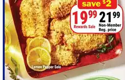 M & M Food Market Lemon Pepper Sole offer