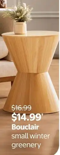 Walmart Bouclair small winter greenery offer