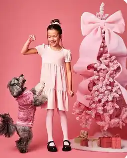 Walmart George velour dress with scrunchie offer