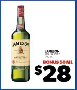 Real Canadian Liquorstore Jameson Irish Whiskey offer