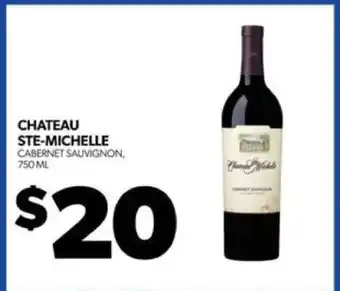 Real Canadian Liquorstore Chateau Ste Michelle offer
