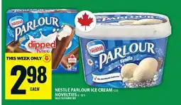 Food Basics Nestlé Parlour Ice Cream offer