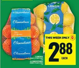 Food Basics Lemons offer